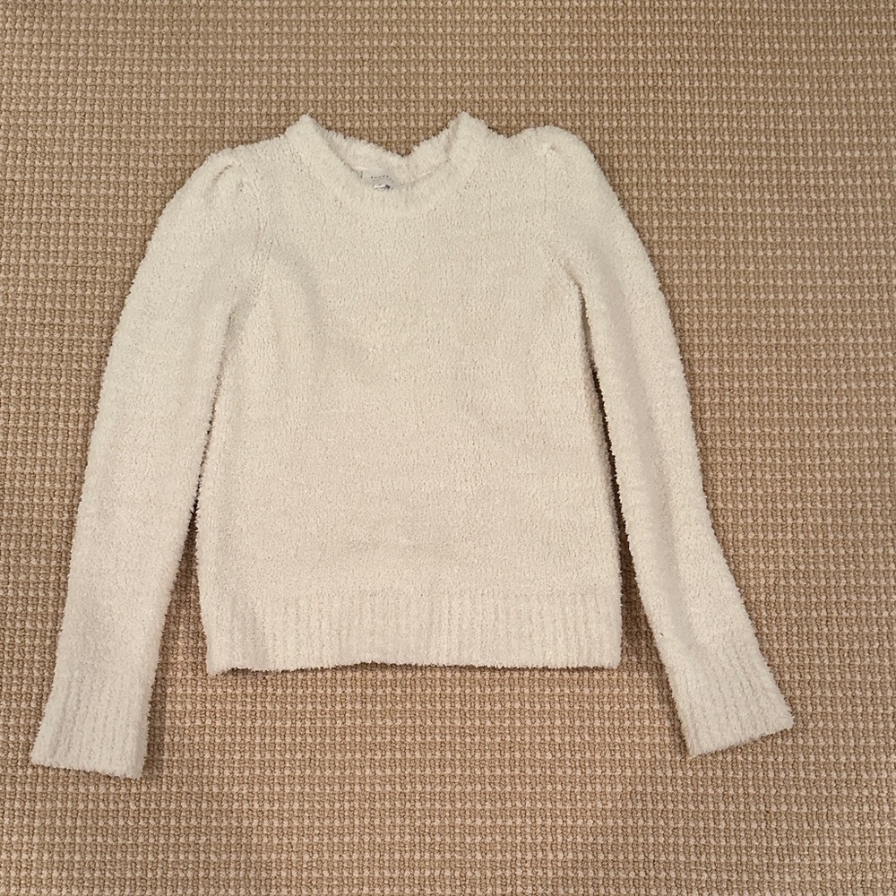 Sundays Cream Crew Neck Sweater
